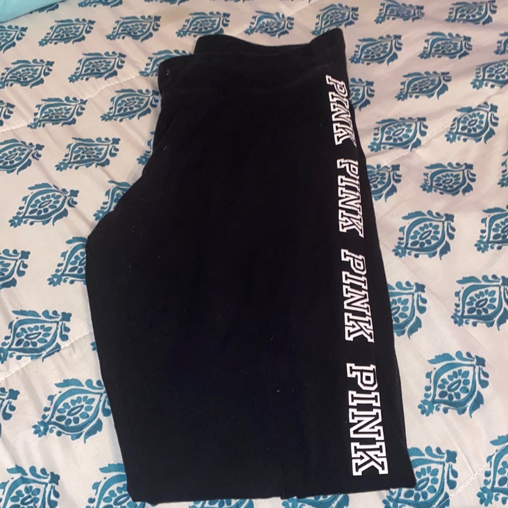 Pink, large yoga pants